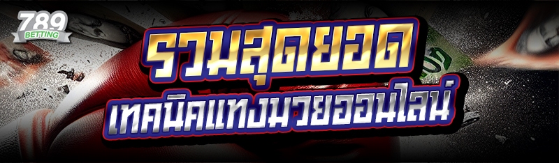 รวมสุดยอด เทคนิคแทงมวยออนไลน์